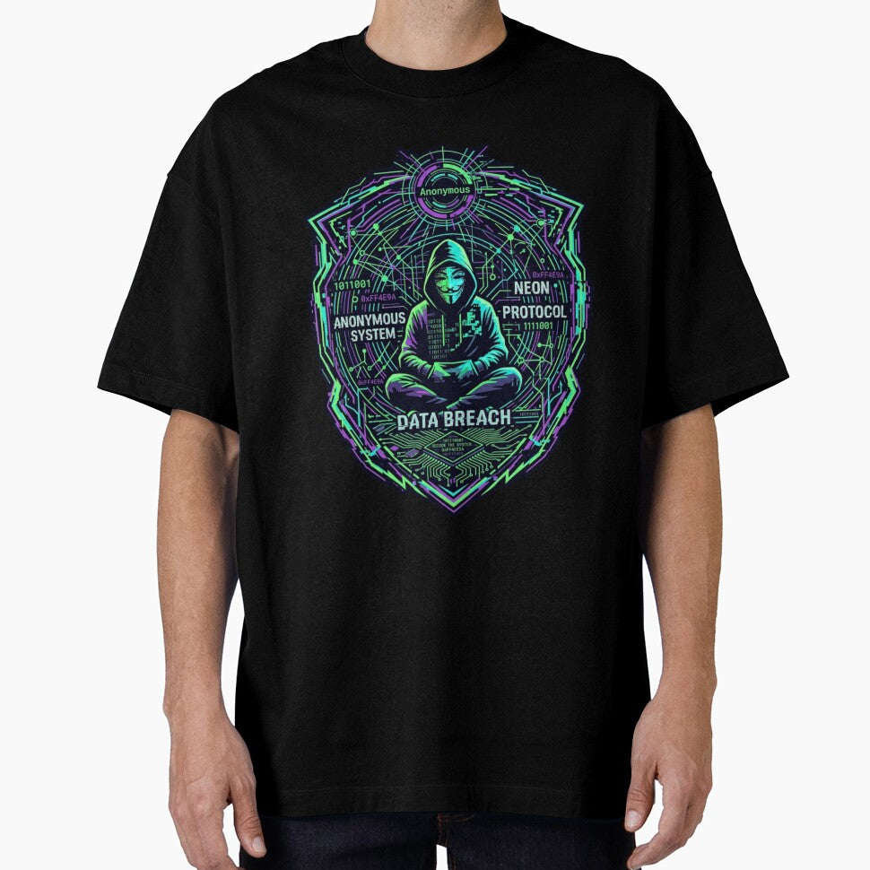 Cyber Rebel Hacker Anonymous Shirt by KurtByteStudio