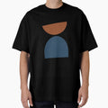 Unbalance Blue And Brown by ArunikaPrints