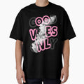 Pink Good Vibes Only Aesthetic Typography by Ezza Designs