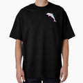 Dolphin Aesthetic Vaporwave Gift Gift Glitch Effect Dolphin by D-C-Designs