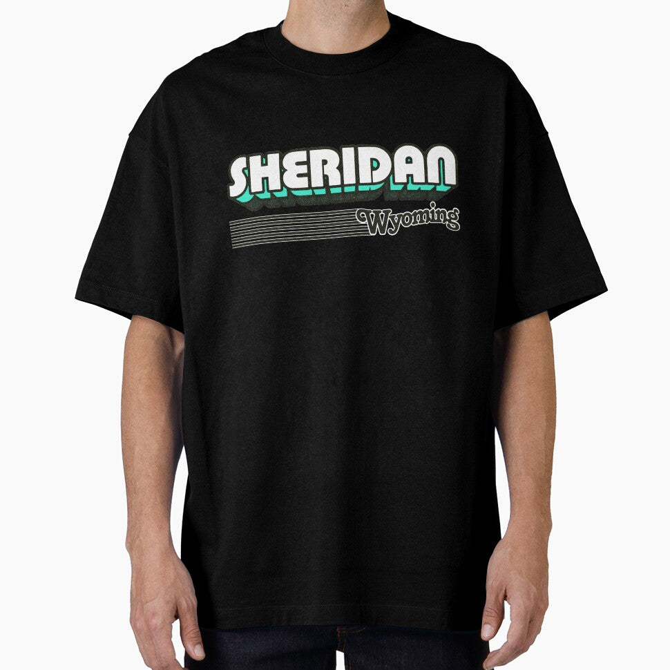 Sheridan, Wyoming | Retro Stripes by retroready