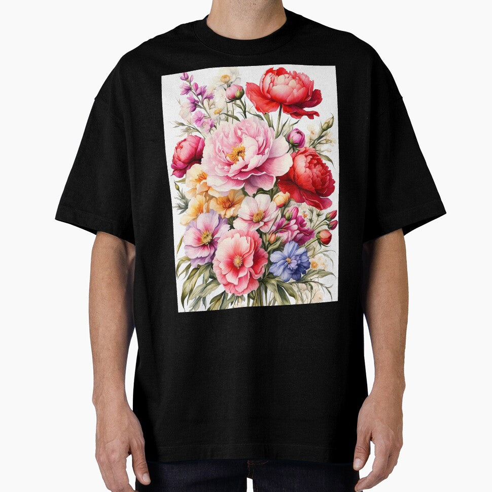 Spring:Peonies, Gladiolus, Cosmos, and Bachelor's Buttons Bouquet by Chicandcool