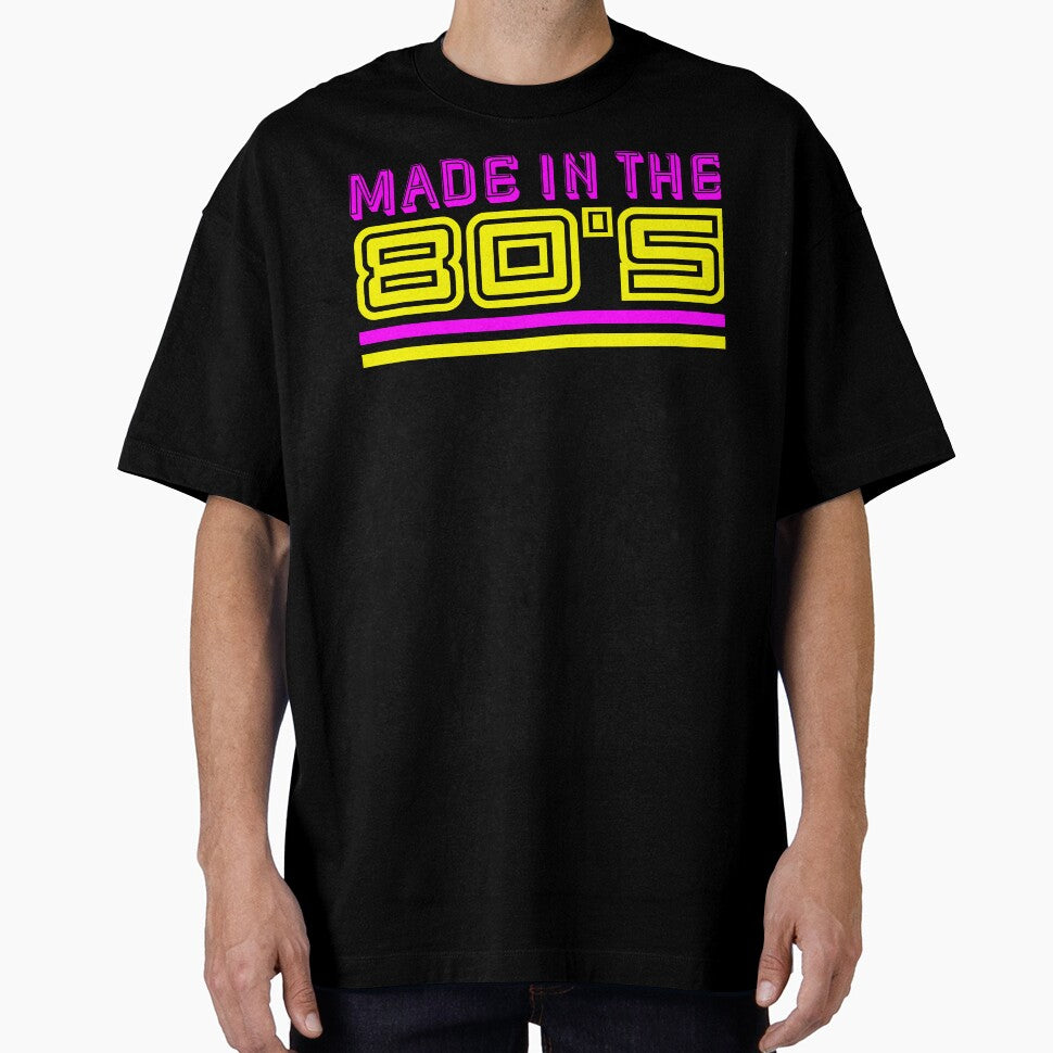 Made in the 80s Retro Neon Typography by NNAANN