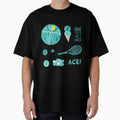 Teal Retro Tennis Sticker Pack by The-Goods