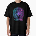 Glitch Mask Hacker Anonymous Shirt by KurtByteStudio