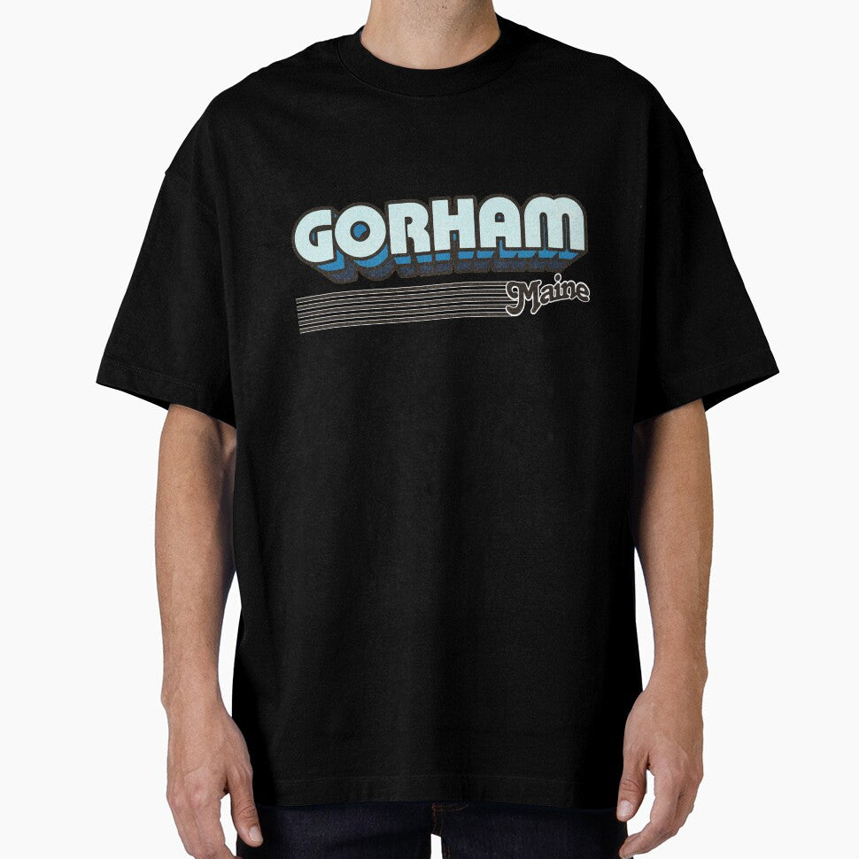 Gorham, Maine | Retro Stripes by retroready