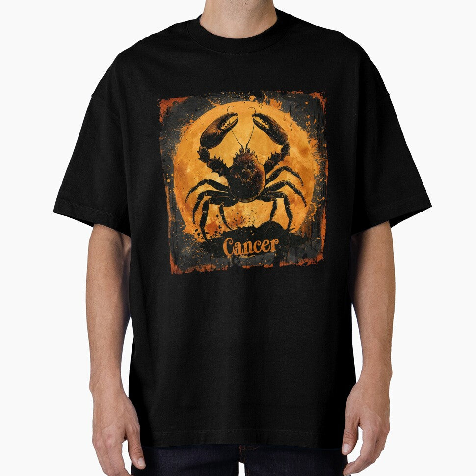 Grunge Style Cancer Zodiac Sign by AiHead