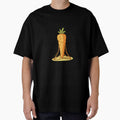 Cute yoga vegan veggies - carrot by Frank J. Art