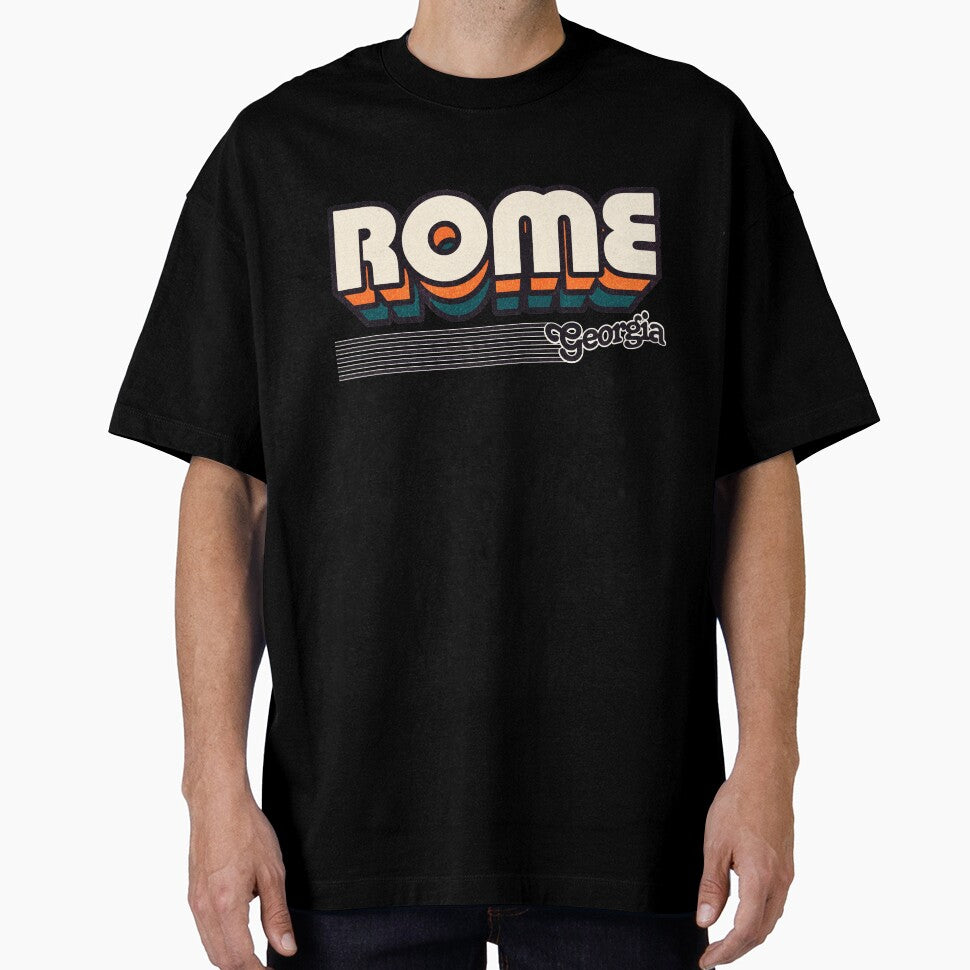 Rome, Georgia | Retro Stripes by retroready