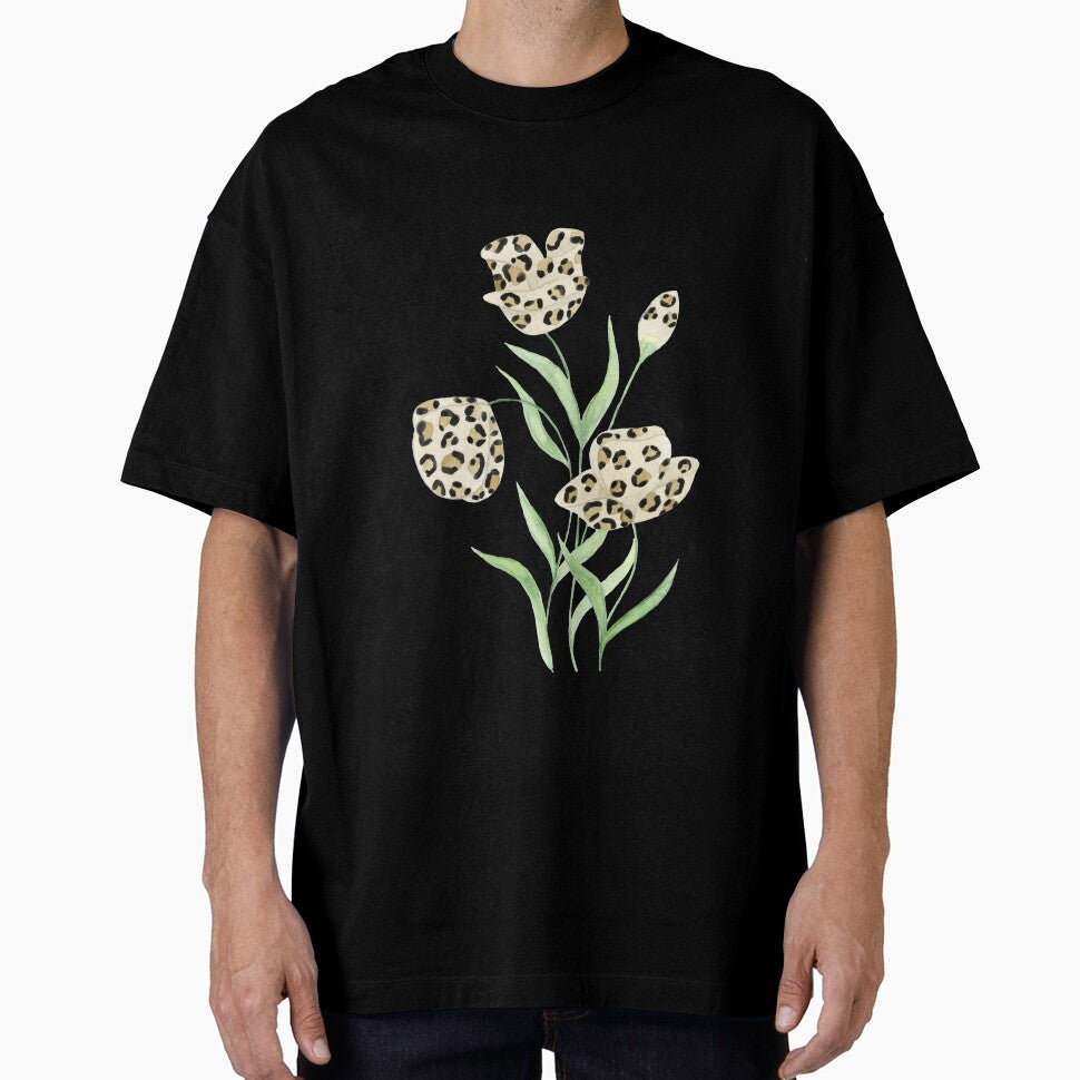 Wild Flowers - Leopard Print 1 by Wyndee Breheny