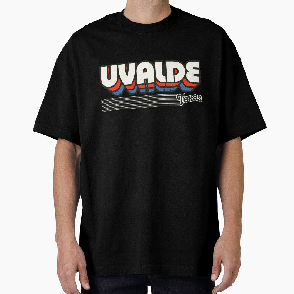 Uvalde, Texas | Retro Stripes by retroready