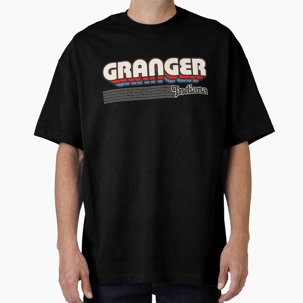 Granger, Indiana | Retro Stripes by retroready