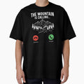 Mountain Is Calling Phone UI T-Shirt Design - Nature & Hiking Inspired Graphic by GabeMountainArt