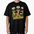 Let’s Gossssip Funny Snake Shirt | Cool Cartoon Snakes with Cocktails by Animal Vibes