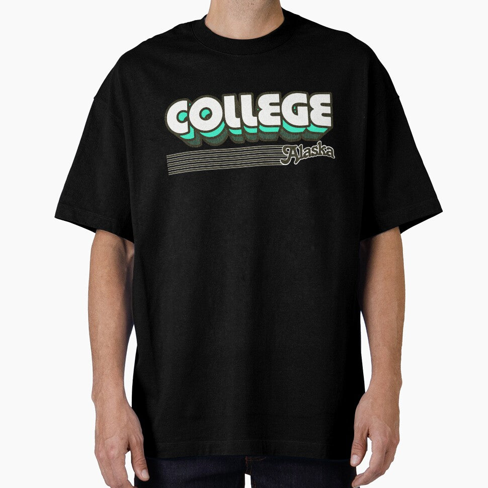 College, Alaska | Retro Stripes by retroready