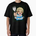 There Is No Spoon Matrix Lunch Lady (matrix code) by ChR-oman