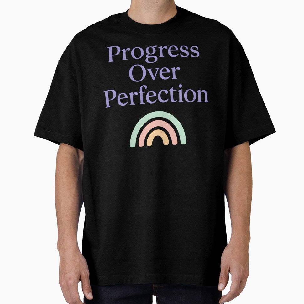 mental health therapist Progress Over Perfection by Uglyandcute