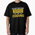 Do Not Disturb I am Coding Warning For Programmers by Zenith Design