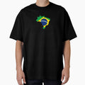 Brazil Flag colored country by StickerDirect