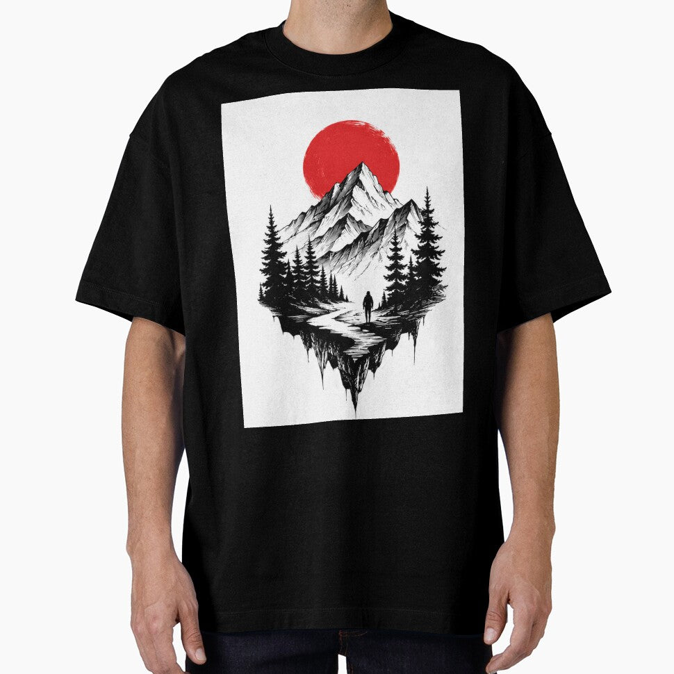 Nature Mountain Art by WoodPress