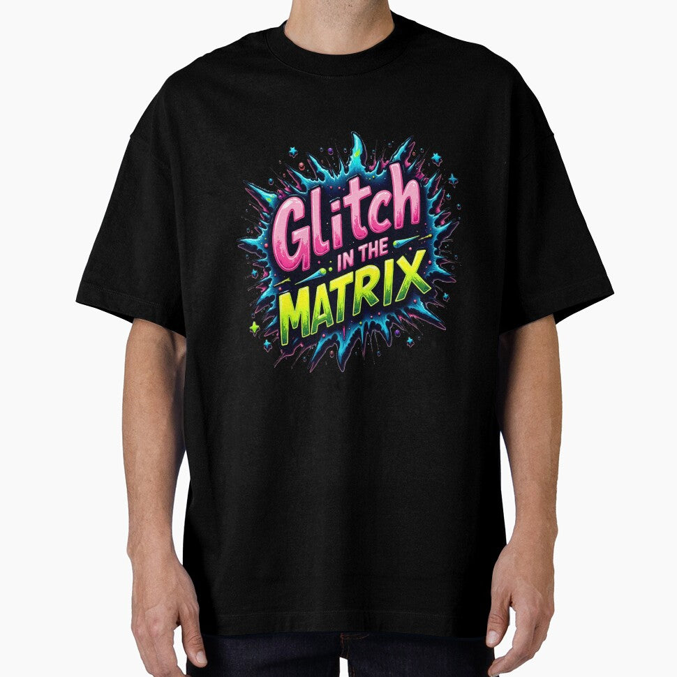 Glitch in the Matrix – Neon Chaos by ArtCreator2023