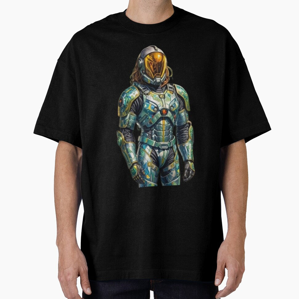 Cyberpunk Astronaut – Built to Remember by Yelter