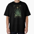 Vintage Aloe Vera Tarot Card Art - The Aloe Vera Botanical by VeroChaos