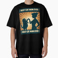 Retro Best Cat Mom Ever Fistbump Design by MigNetZ