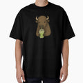 drink matcha with cute Bison by Ach&Koor