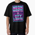 Neon Nights & City Lights – Synthwave Neon City Design by SVALANART
