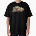 Futuristic Space Tank Car Ride Vaporwave Aesthetic Scifi Cyberpunk Automotive Sticker by mintflavor