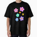 Groovy Rainbow Retro Flowers by thepaisleyswan