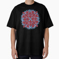 Red Sky Cube Mandala Cacophony & CircleVisions (B&P) by createVisions