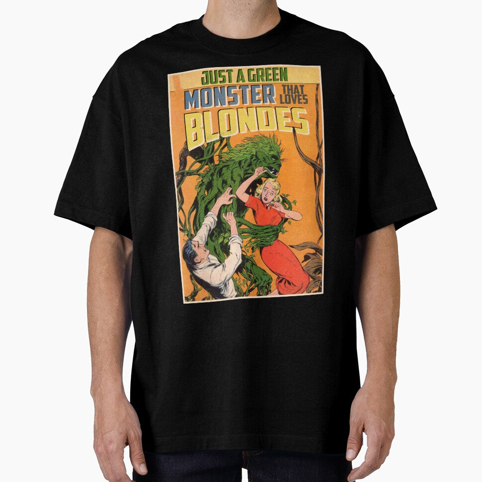 Vintage Monster Blonde Retro Horror Poster Halloween Gift by TheAplus
