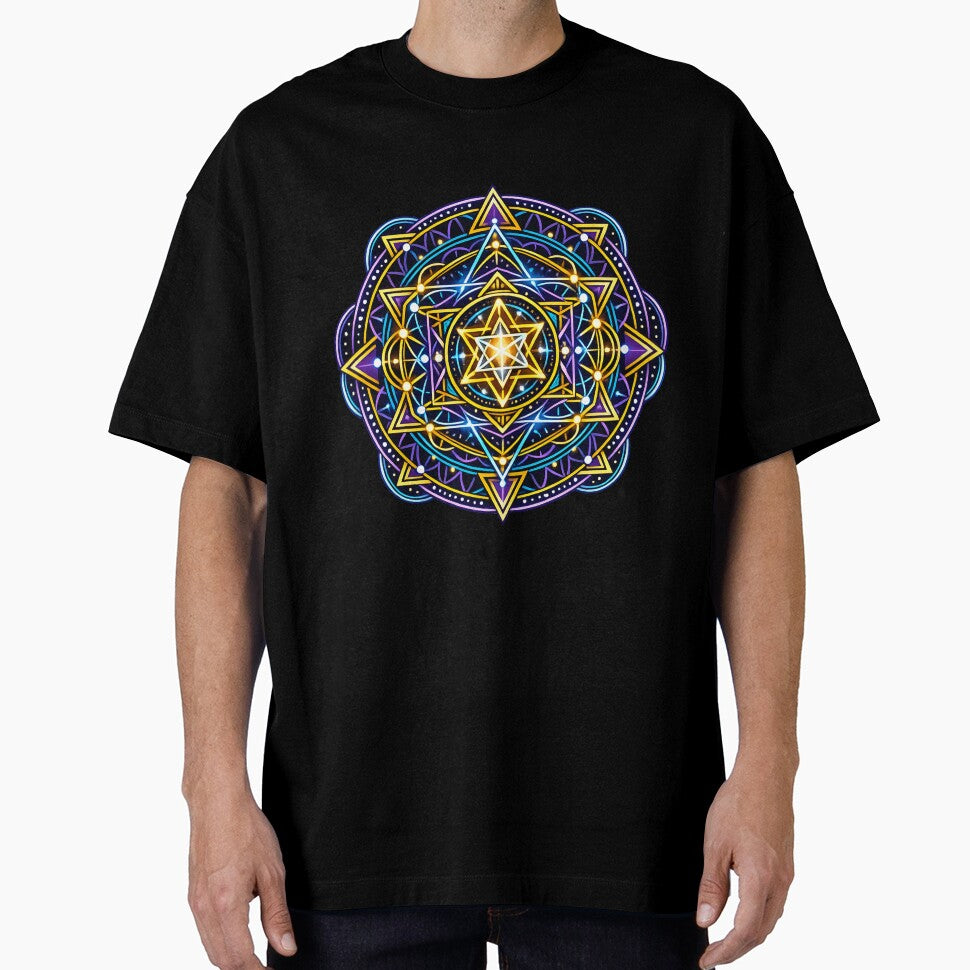 Sacred Geometry Mandala by rebelpop