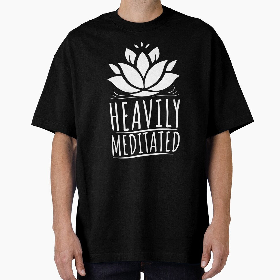 Heavily Meditated Yoga and Meditation by PrintCrafting