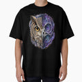 Cosmic Owl | Celestial Wisdom Skull by KingofHearts25