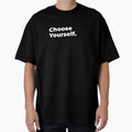 Minimalist Relatable Quote “Choose Yourself” Black Aesthetic Typography Design by diahsariw