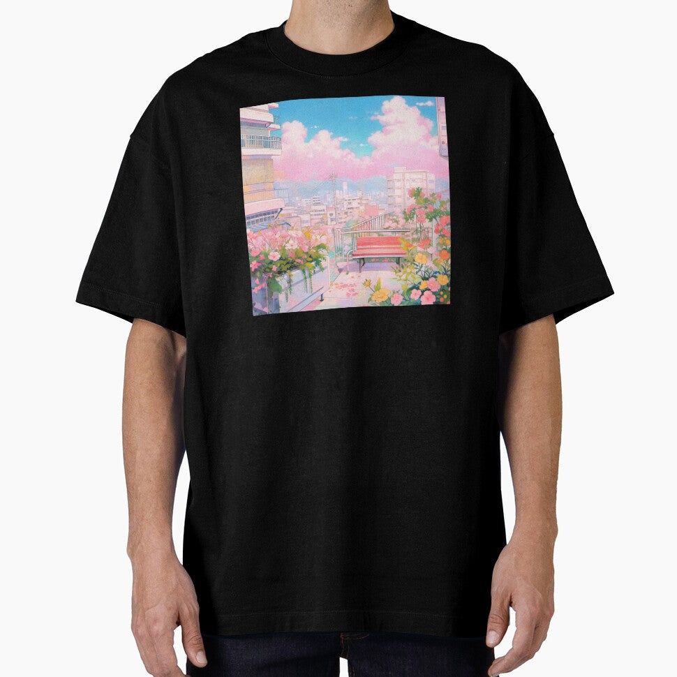 Pastel Japanese City by animaesthetic