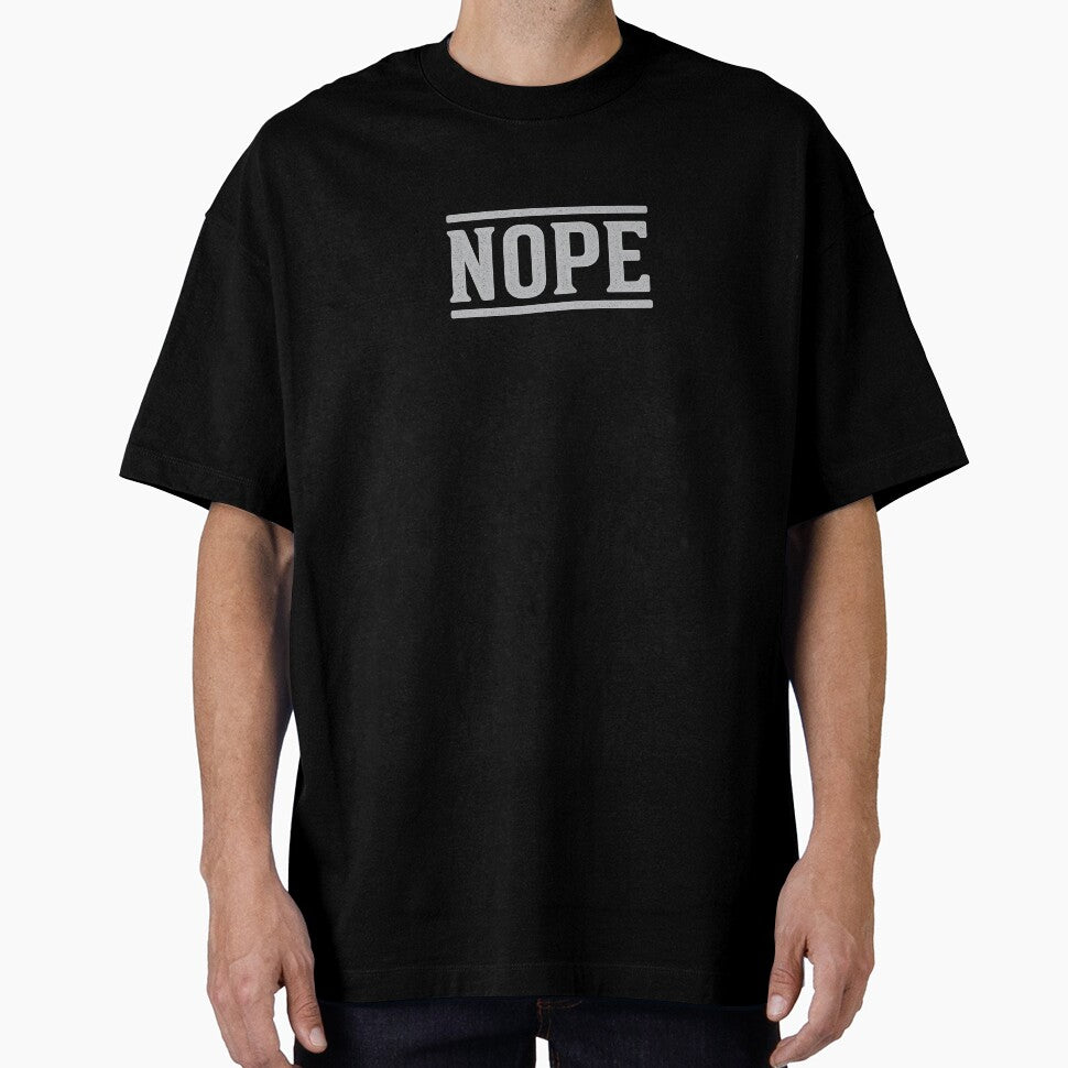 NOPE statement design by HEXANDGLOSS