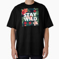 Stay Wild Tropical Print by kwillhoite
