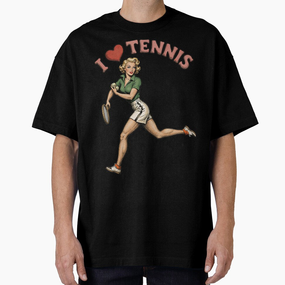 I ❤️ Tennis by graficsfx