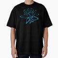 Lotus Zen Flower Light Blue - Yoga Meditation by Paulele
