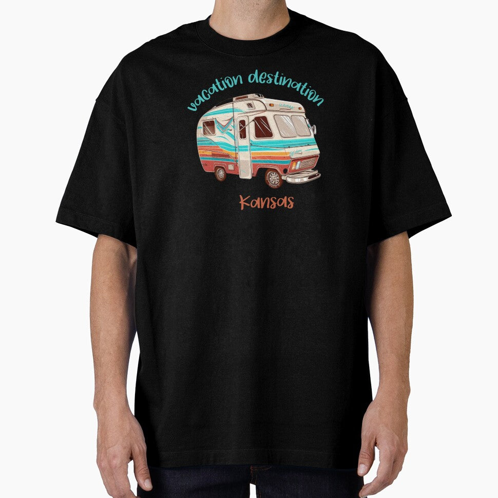 Vacation Destination Kansas T-Shirt by MarqisStudio