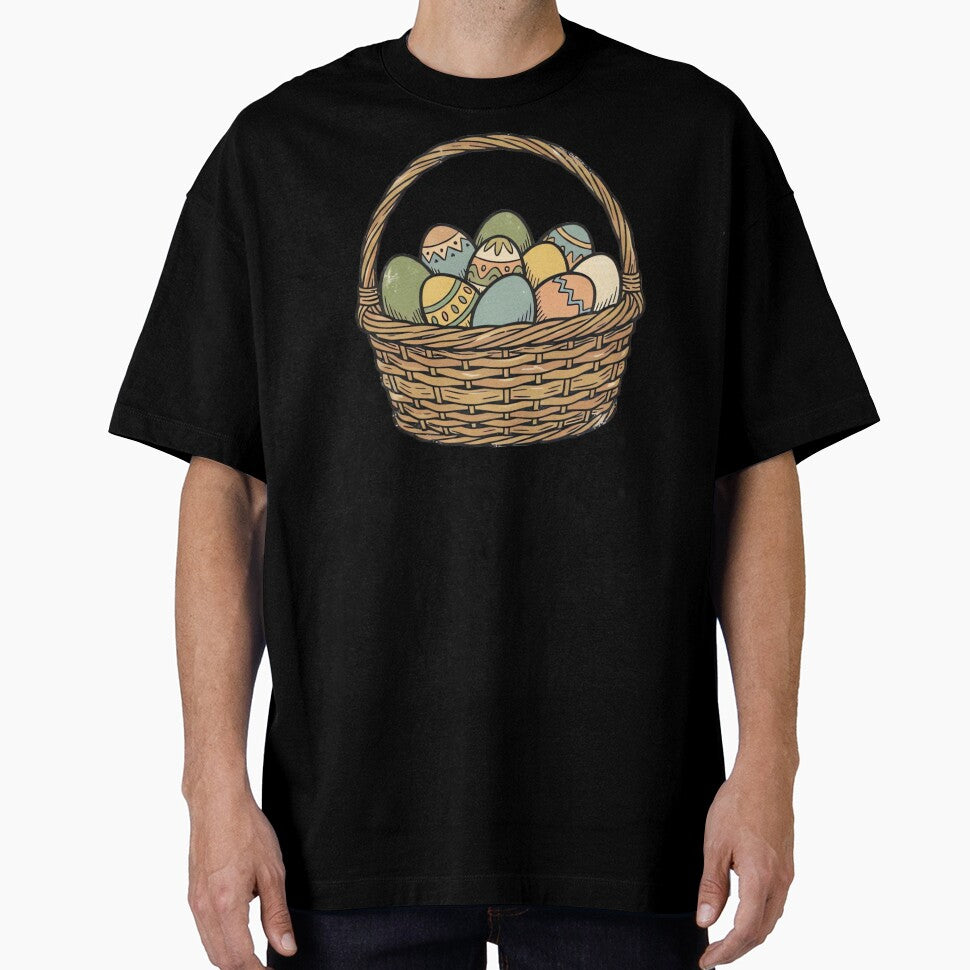 Retro Painted Easter Eggs Shirt by urbinet