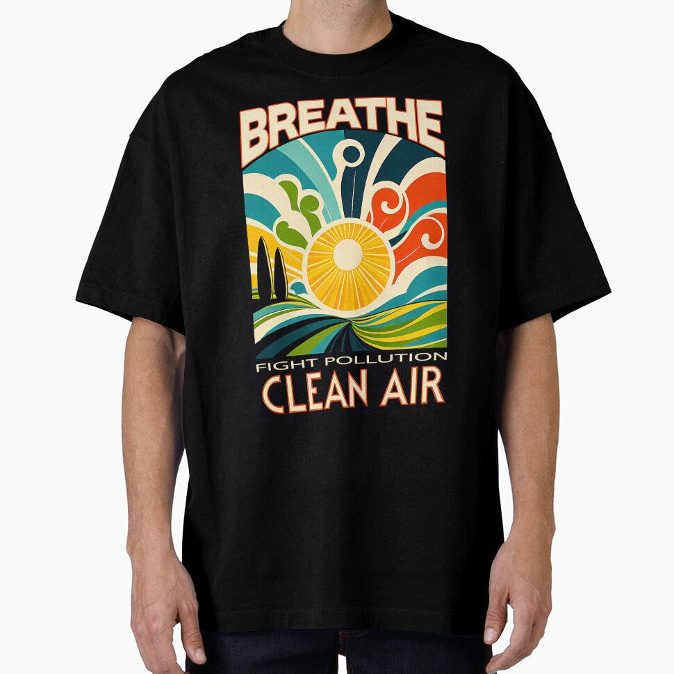 Fight Pollution Breathe Clean Air by SportsT-Shirts