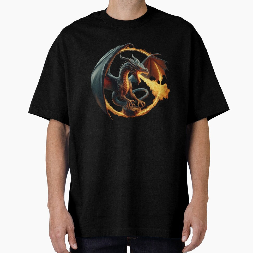 dragon erupts flames by Expressions-Sel