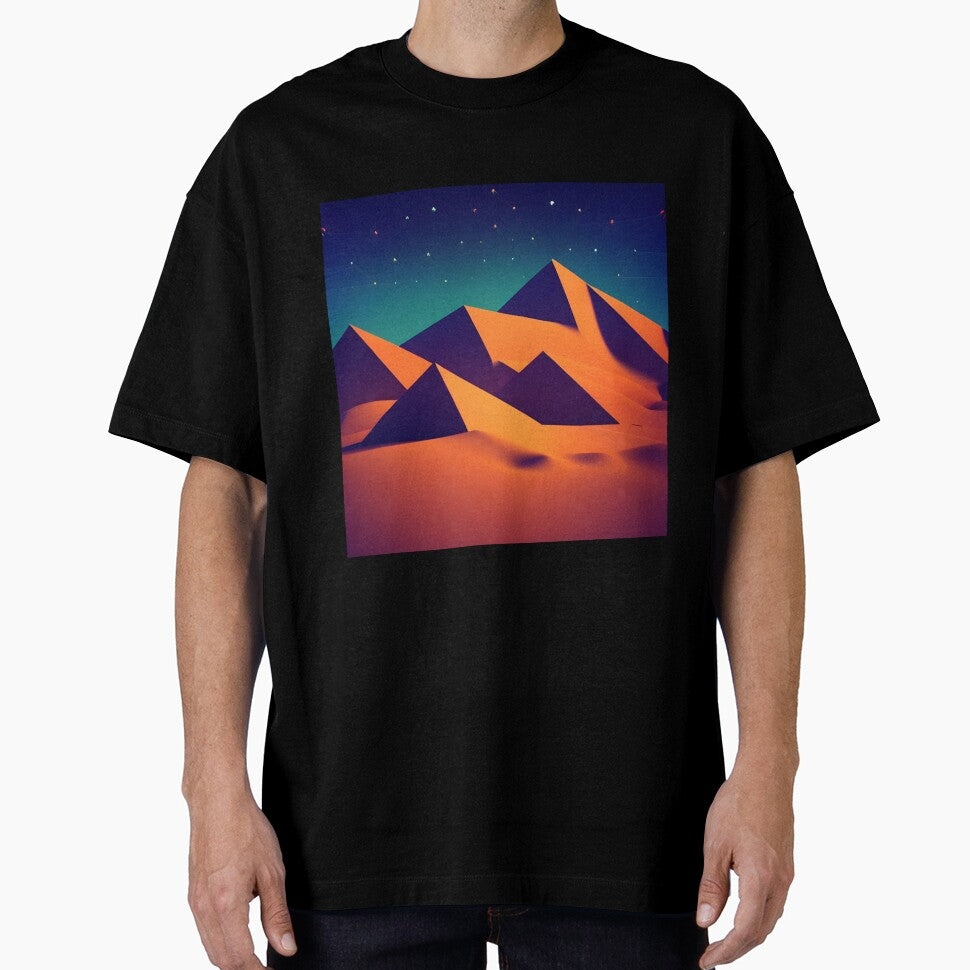Dark minimalist moutain geometry - 7 by SpecialForceART