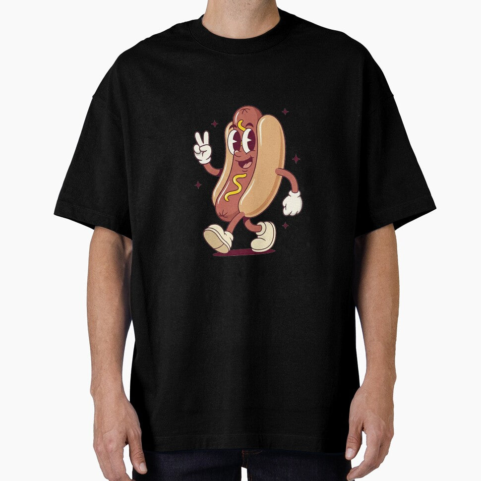 Cute Hot Dog Cartoon Character by HoopeStylee