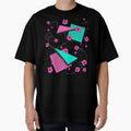 Retro 80s & 90s Aesthetic Vaporwave Pattern Memphis style graphic by D-C-Designs